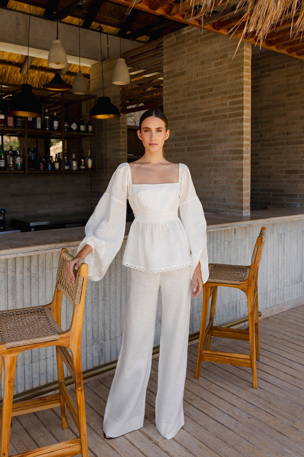 Pantalón Lino Clásico