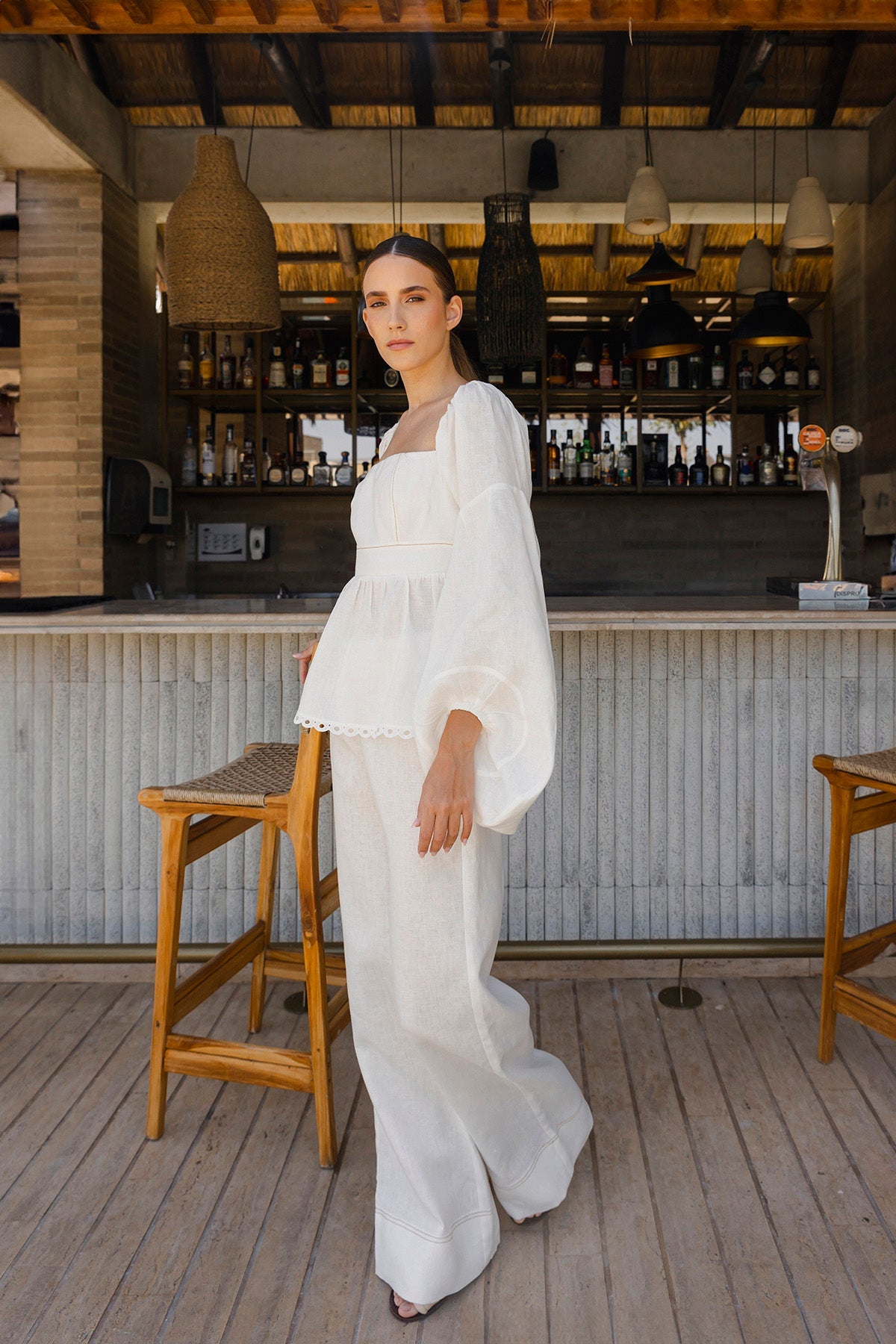 Pantalón Lino Clásico