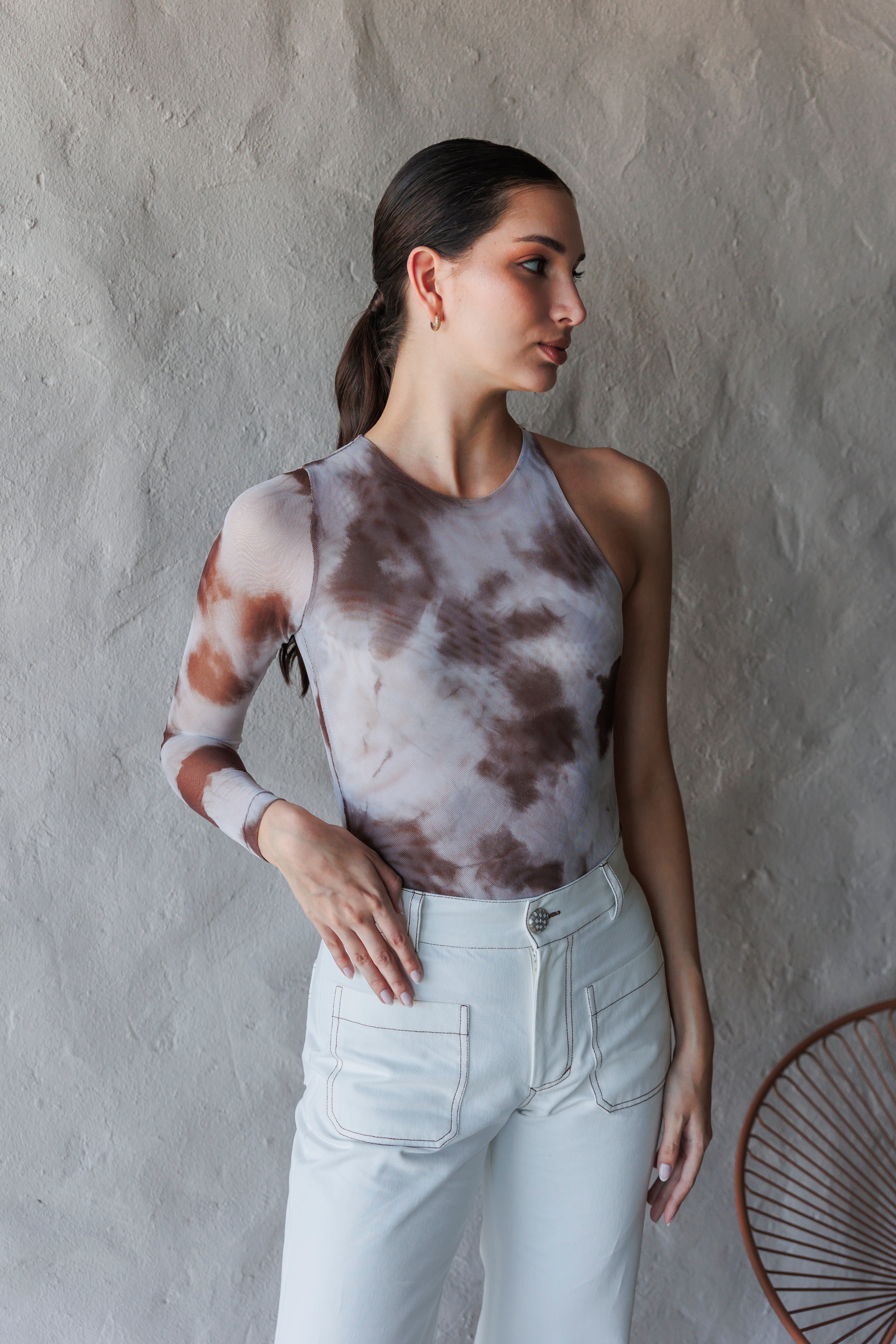 BODY MALLA TYE DYE UNA SOLA MANGA