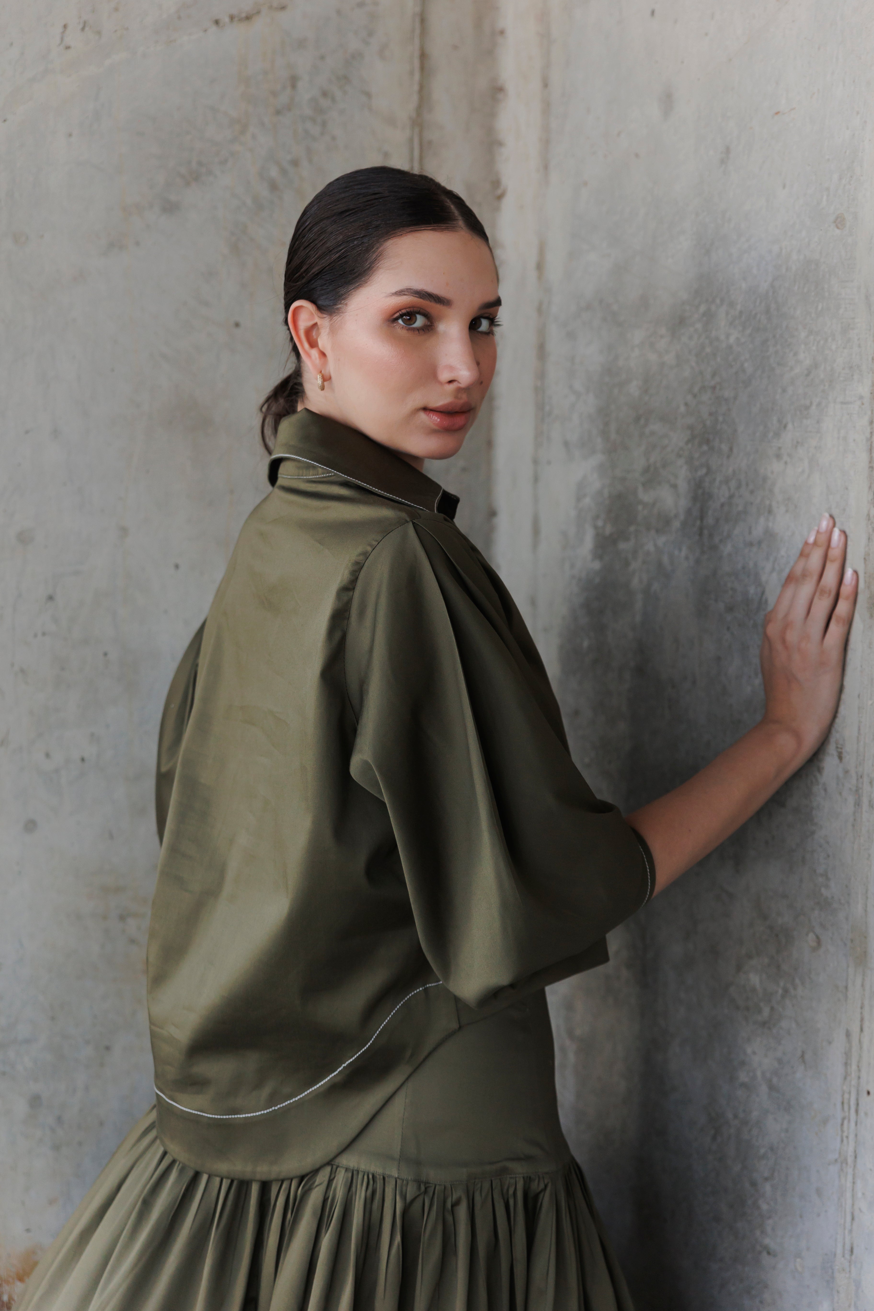 CAMISA MANGA LARGA ALGODÓN