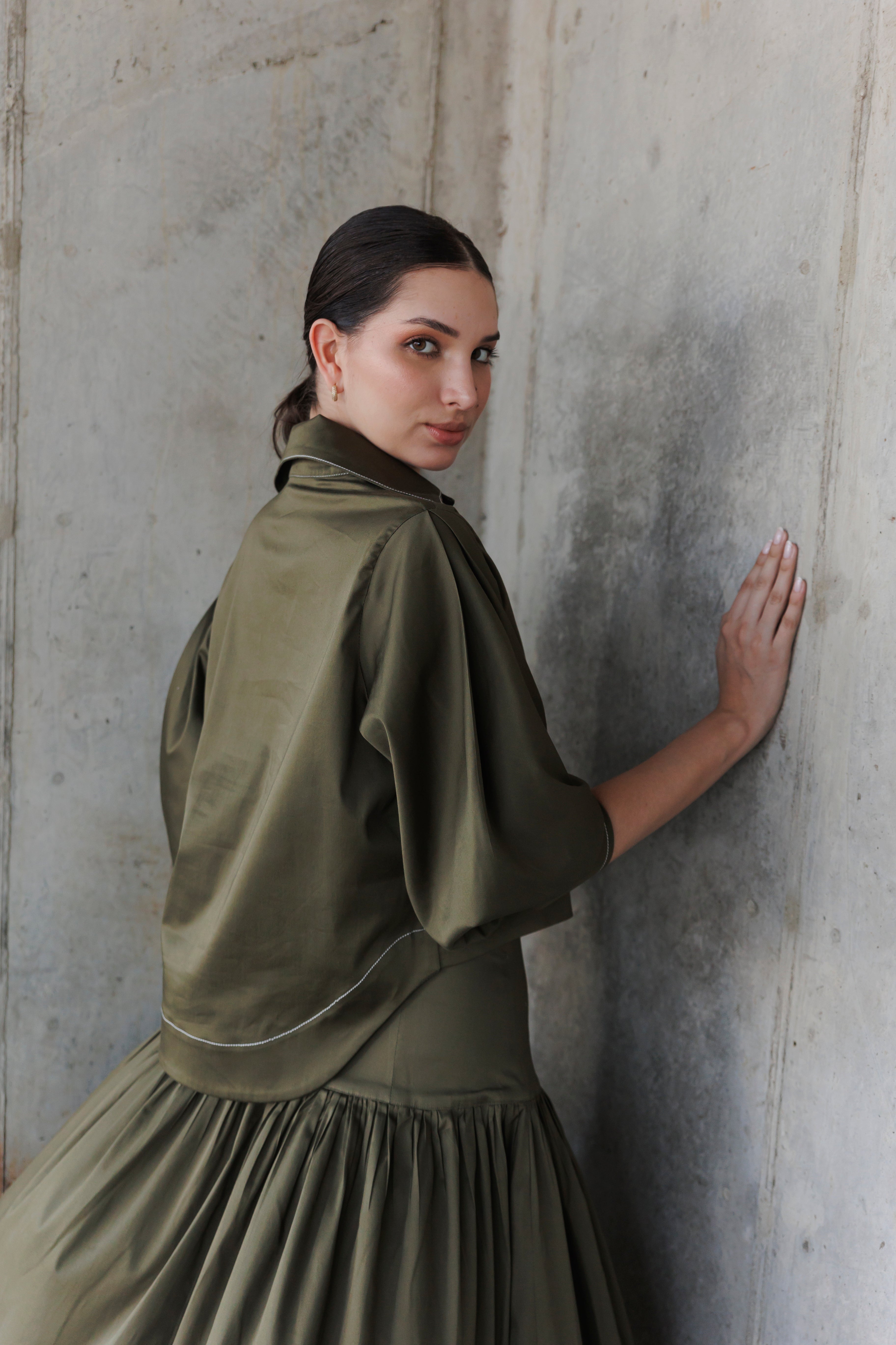 CAMISA MANGA LARGA ALGODÓN