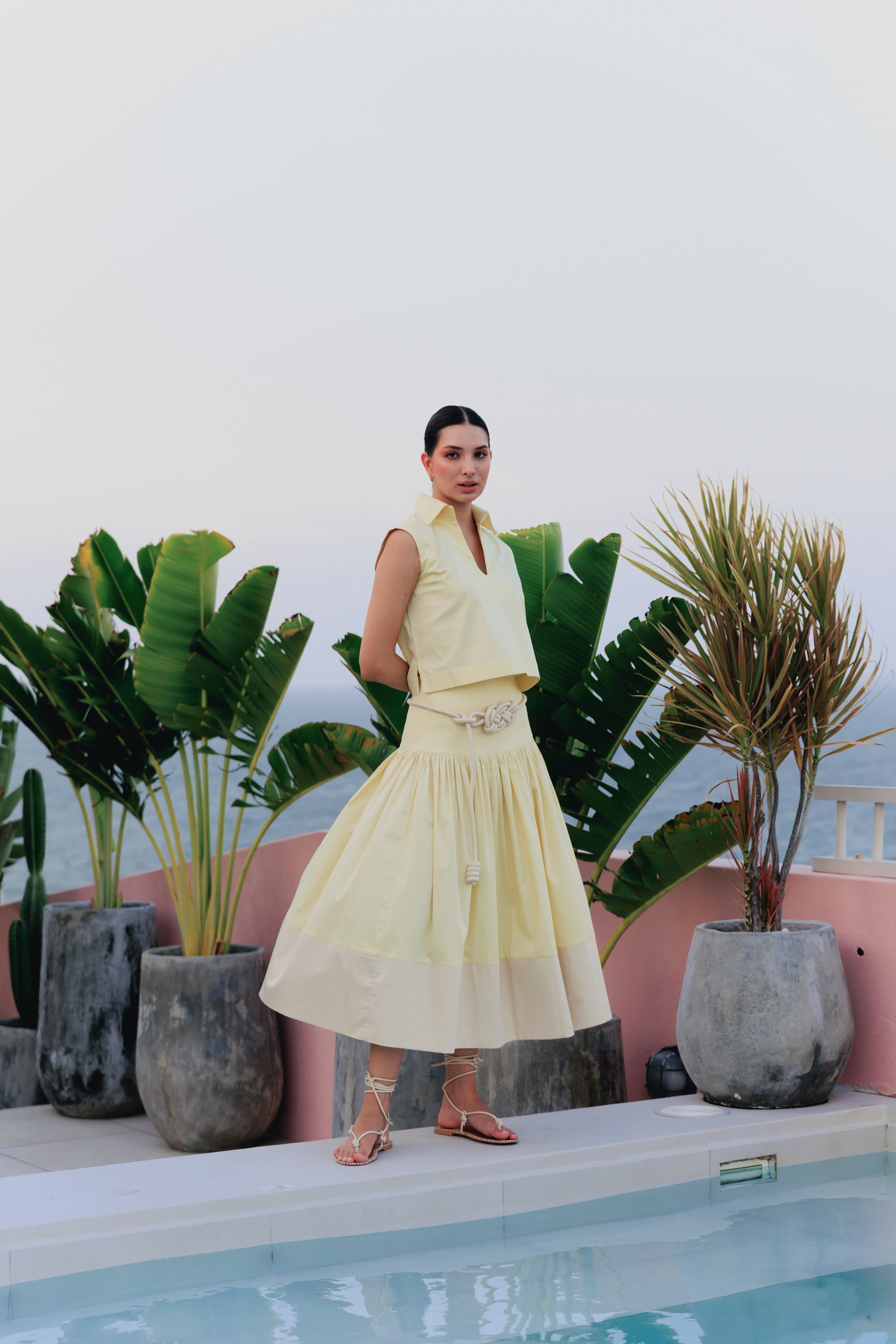 BLUSA CAMISERA SISA ALGODÓN