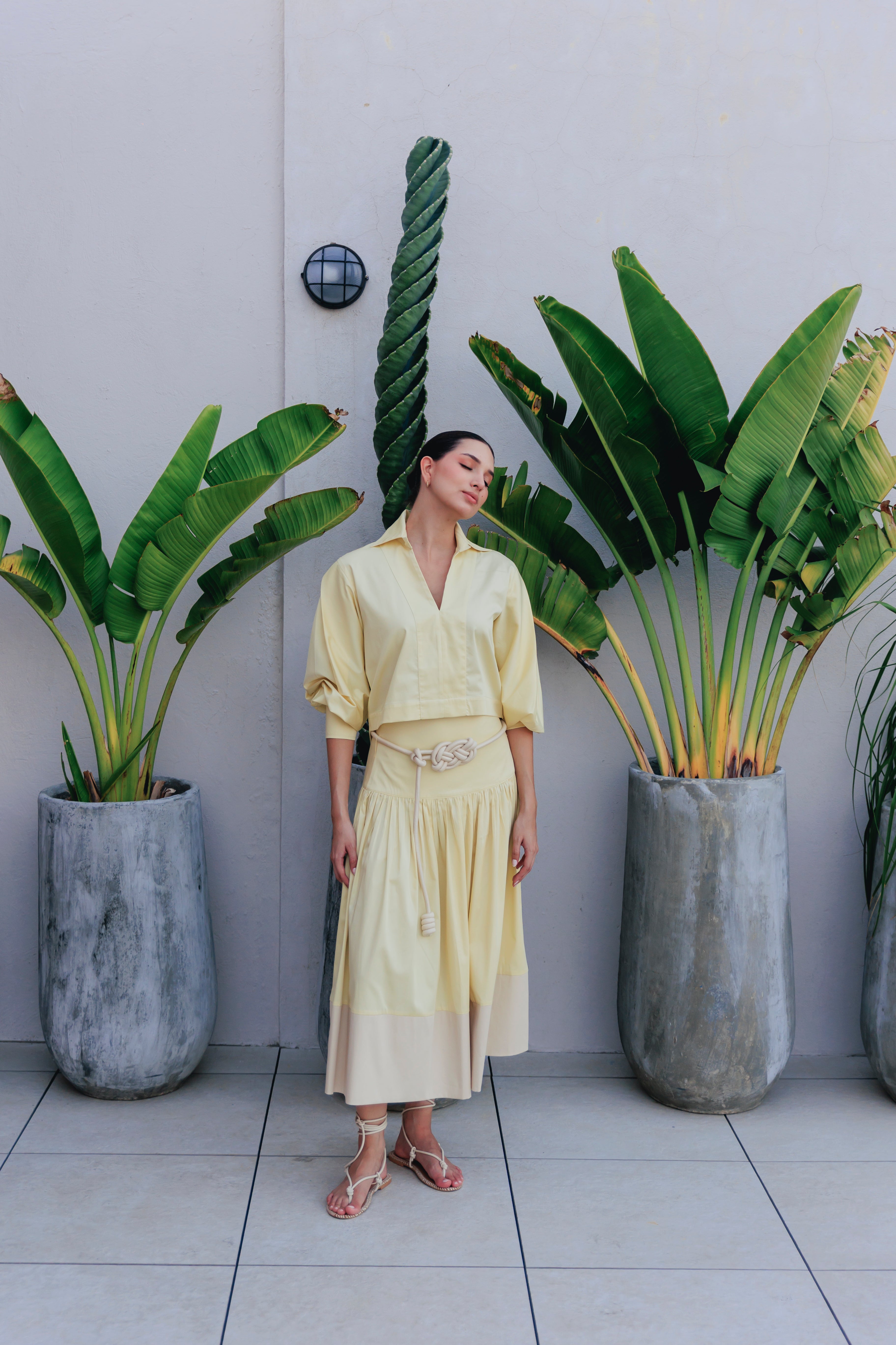 CAMISA MANGA LARGA ALGODÓN