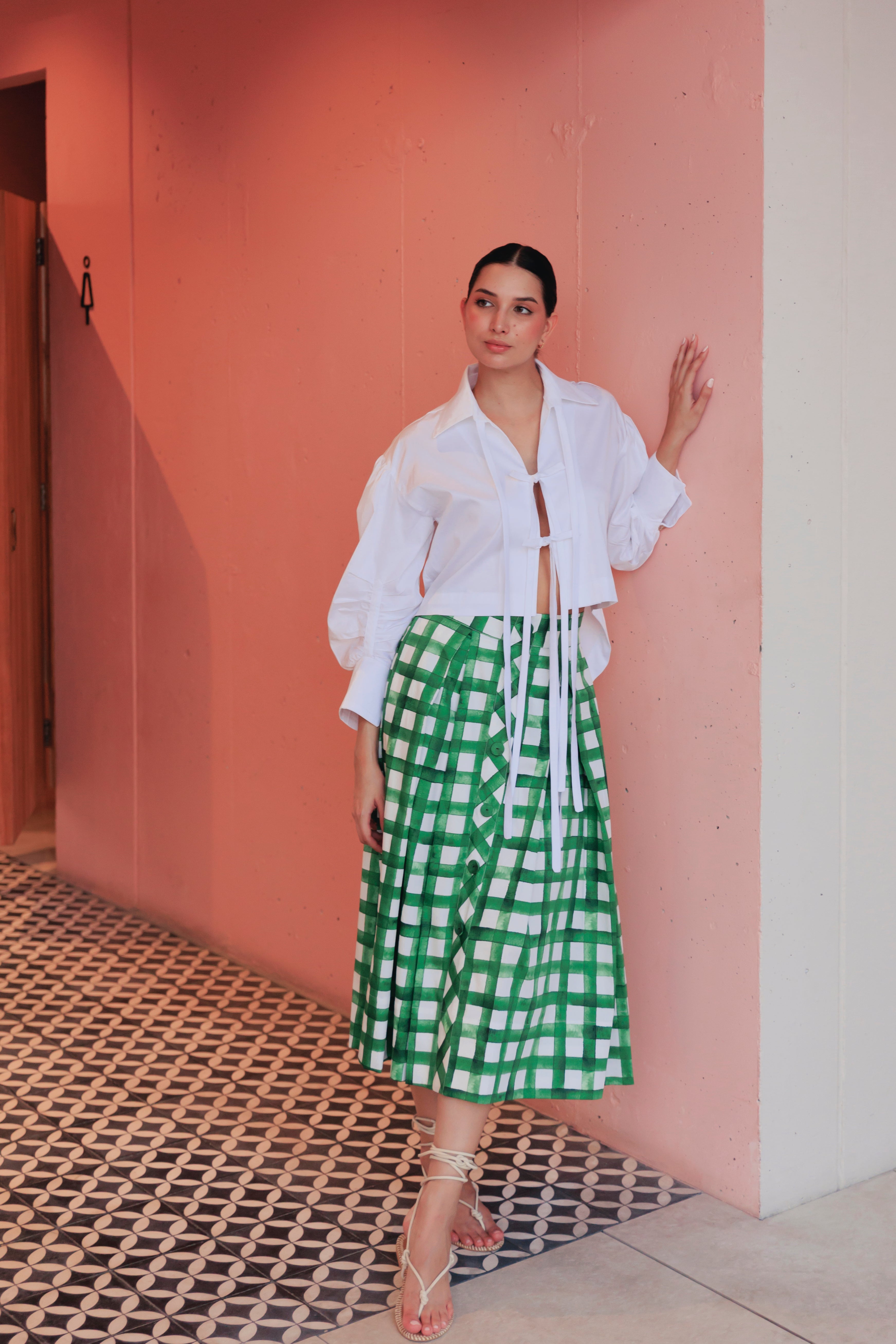 CAMISA ALGODÓN TIRAS