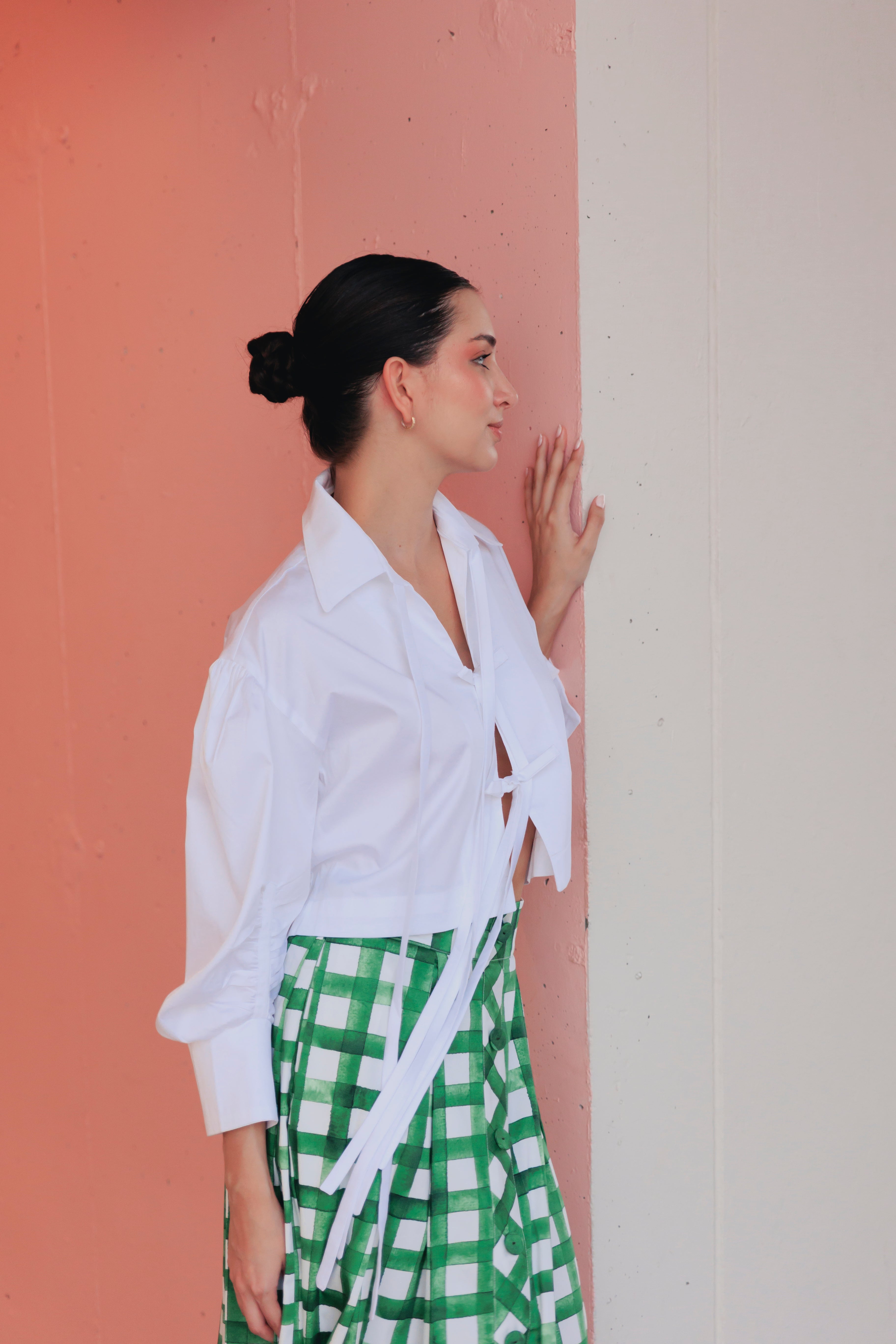 CAMISA ALGODÓN TIRAS