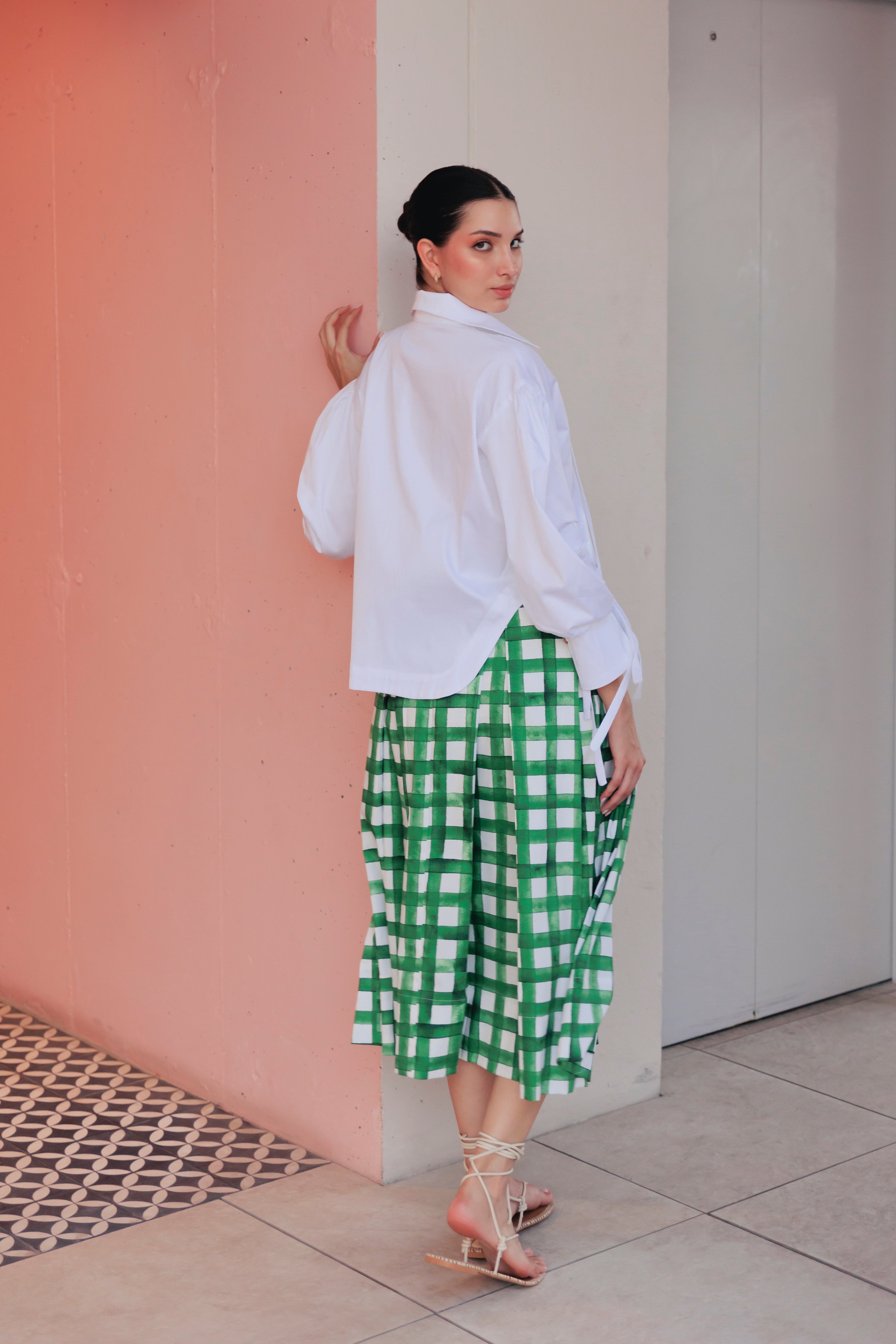 CAMISA ALGODÓN TIRAS