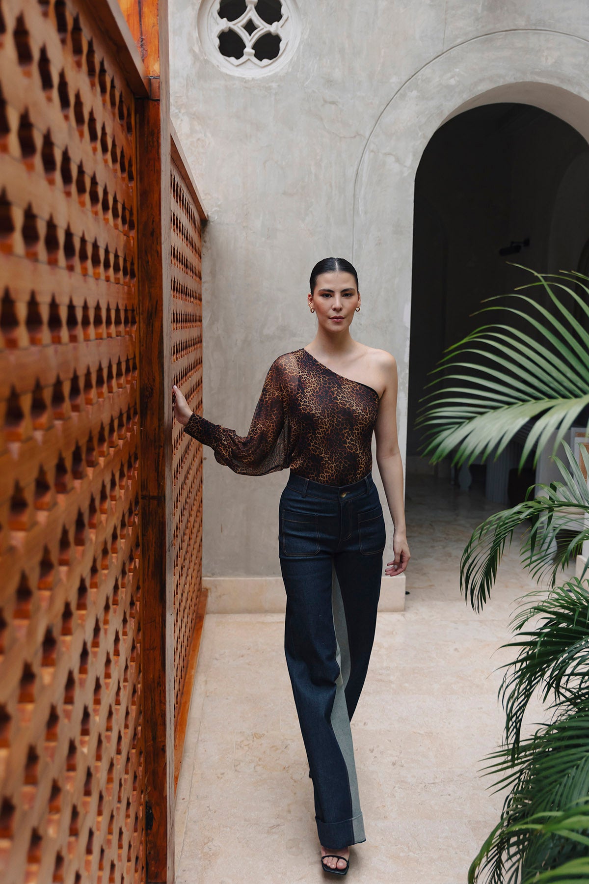 Body malla animal print