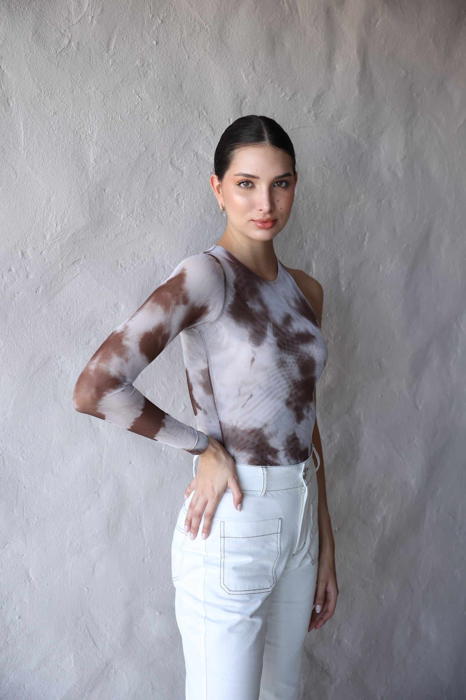 BODY MALLA TYE DYE UNA SOLA MANGA