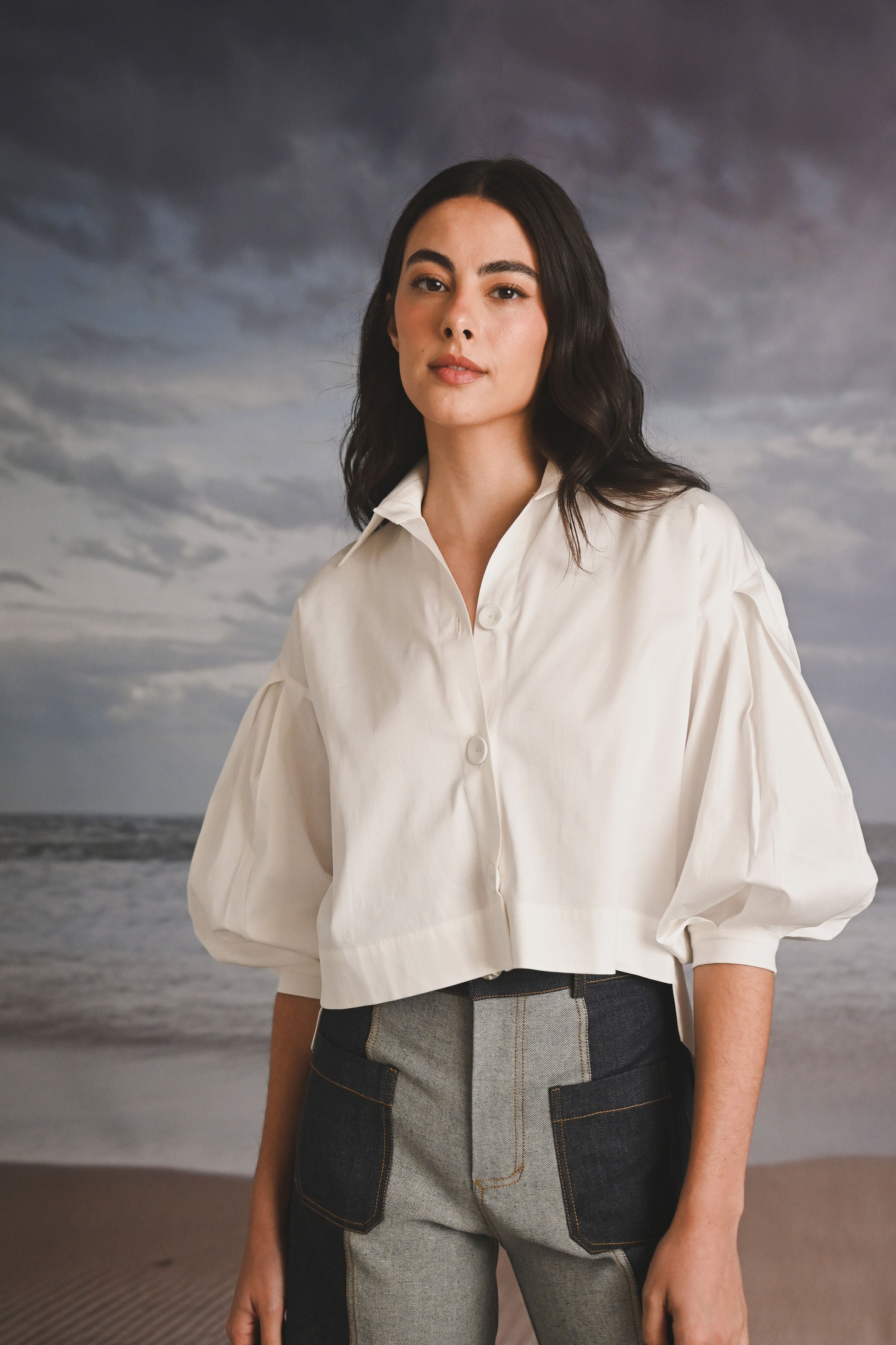 CAMISA ALGODÓN UNICOLOR