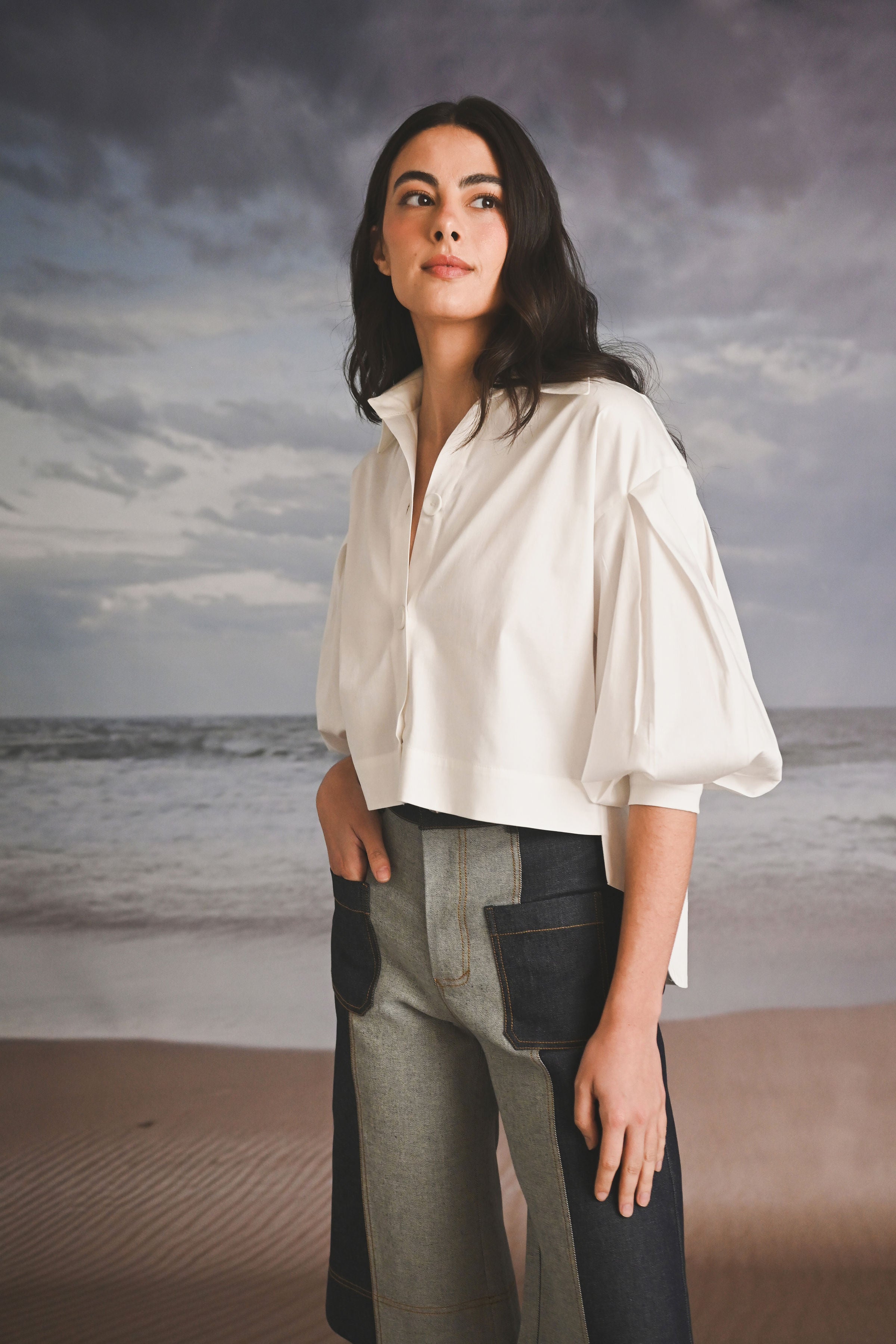 CAMISA ALGODÓN UNICOLOR